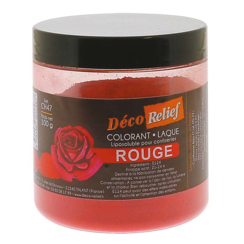 COLORANTE ROJO LACA B/100G