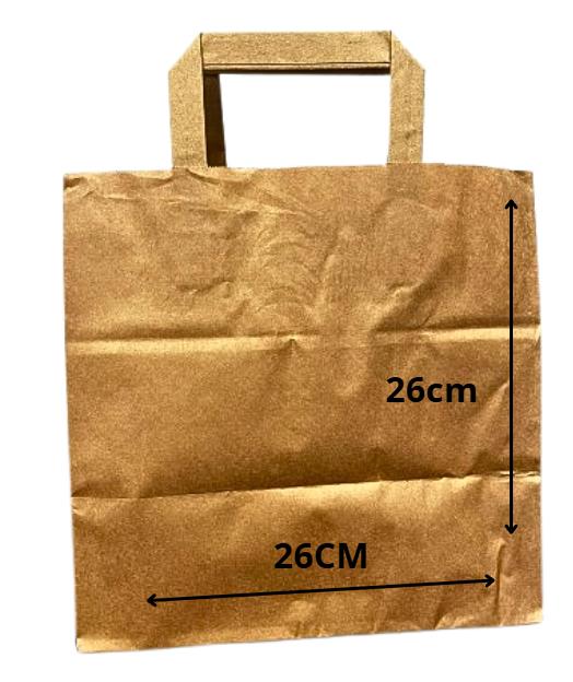 BOLSA KRAFT CON ASA 50PZ