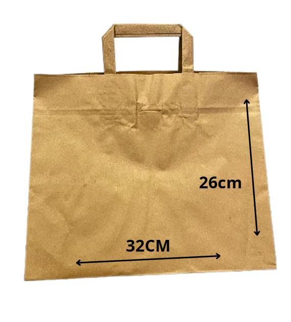 BOLSA KRAFT CON ASA 50PZ