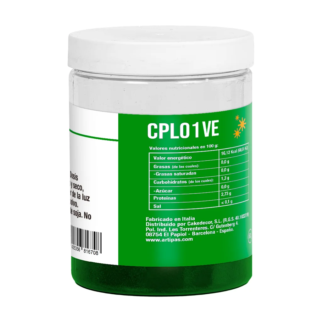 COLORANTE VERDE POLVO CAKE